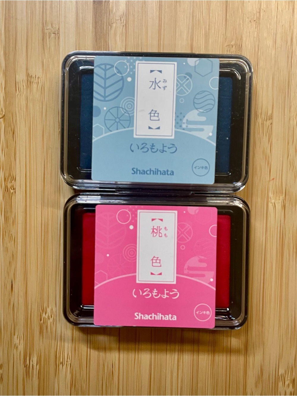 Shachihata Ink Pad Duo - glitter series